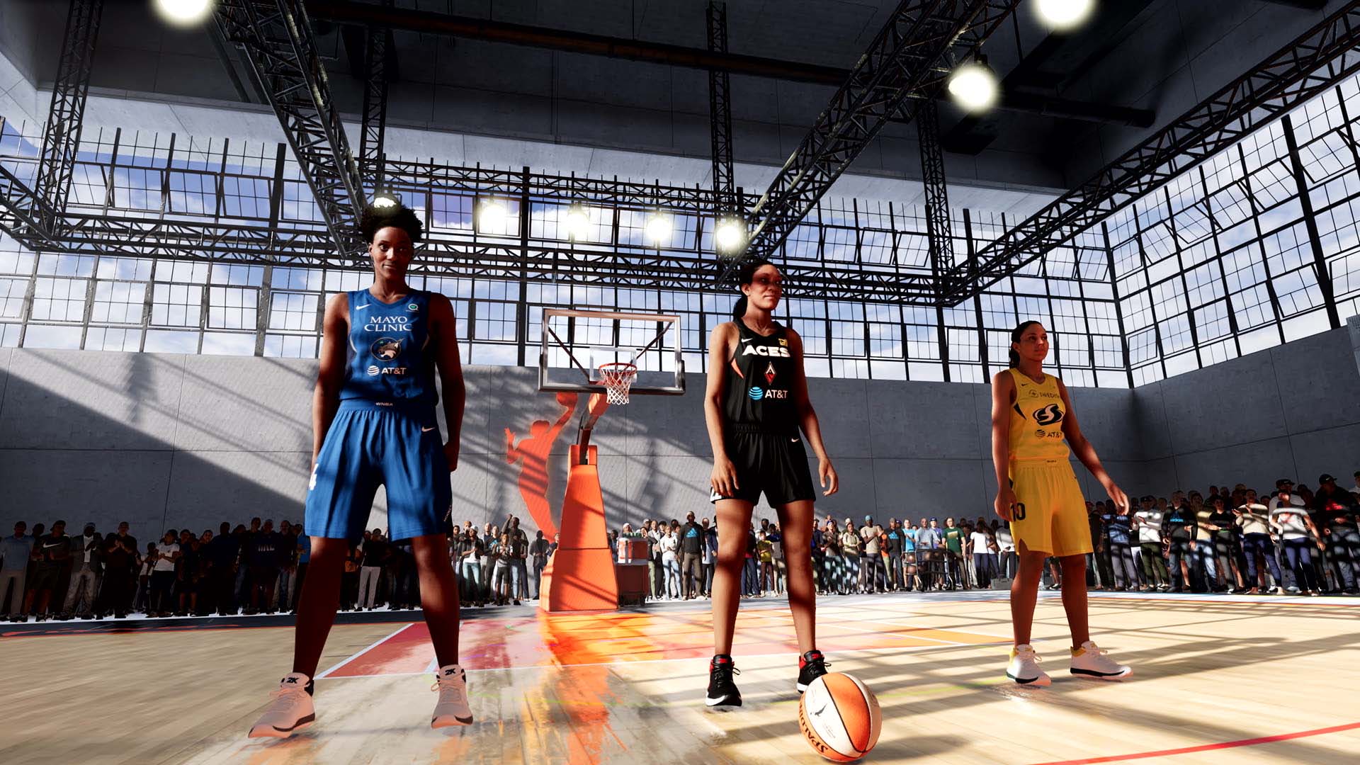 画像集 002 Xbox Series X版ではアメリカ女子バスケットボールリーグwnbaをテーマに