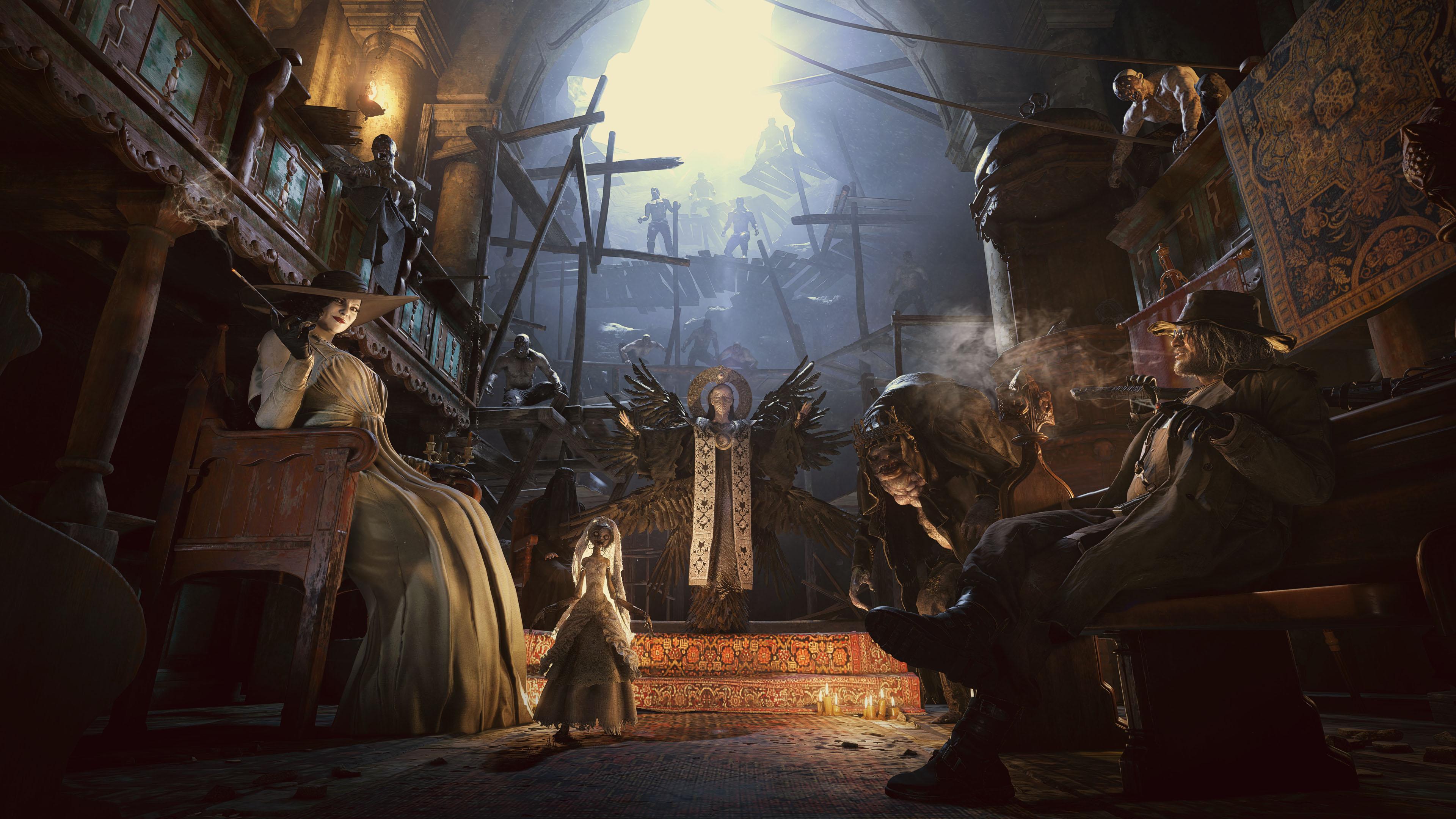 バイオハザード ヴィレッジ 村を支配する マザー ミランダ と四貴族とは 彼らを象徴するエリアの情報が公開