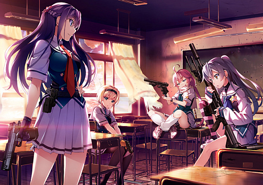 画像ギャラリー No.001のサムネイル画像 / Switch版「グリザイア ファントムトリガー 01&02」の“あらかじめダウンロード”が開始。プレイは2020年6月25日から可能