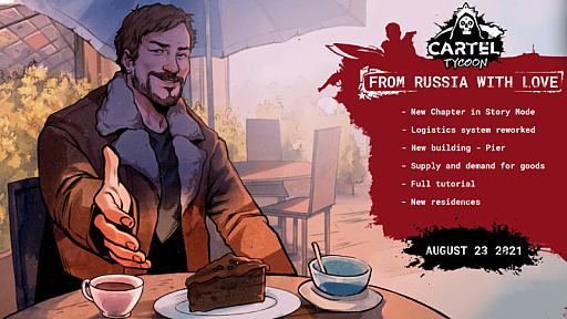 画像ギャラリー No.003のサムネイル画像 / 麻薬帝国シム「Cartel Tycoon」のアップデート“From Russia with Love”が配信開始
