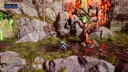 画像ギャラリー No.003のサムネイル画像 / 3Dプラットフォーマー「Blind Fate: Edo no Yami」の最新ゲームプレイトレイラーが公開。未来都市“エド”の街をサイバーサムライが駆け抜ける