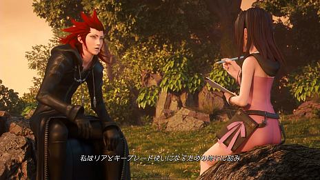 画像ギャラリー No.008のサムネイル画像 / 「KINGDOM HEARTS Melody of Memory」,FIELD BATTLEに4人目のパーティメンバーとして王様(King Mickey)が登場