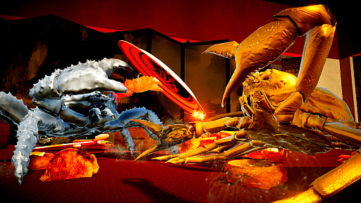 画像ギャラリー No.002のサムネイル画像 / Switch版「カニノケンカ」,Web限定CM総集編“地球大決戦”が公開。アップデートではバランス調整やプレイヤーカラーの追加が