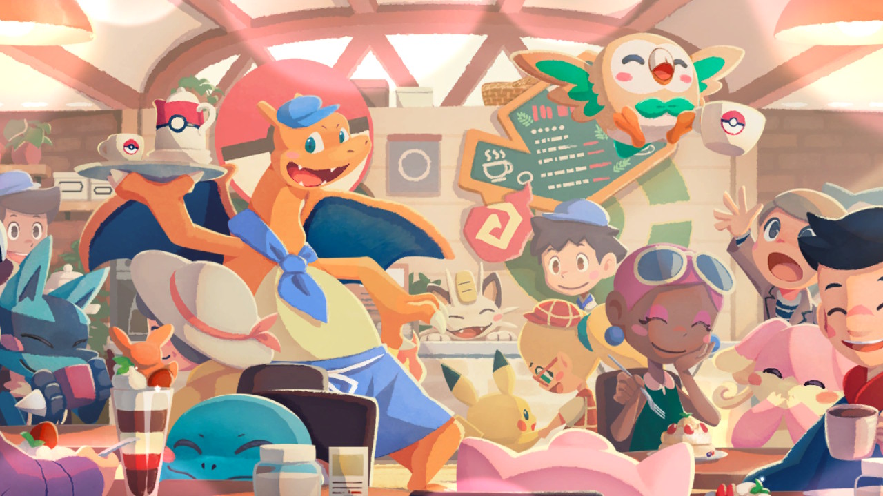 画像集 004 Pokemon Cafe Mix インプレッション おしゃれなカフェのくるくるパズルでポケモンたちを