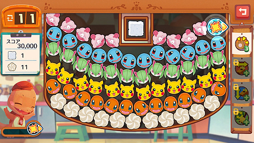 Pokemon Cafe Mix インプレッション おしゃれなカフェのくるくるパズルでポケモンたちをおもてなし