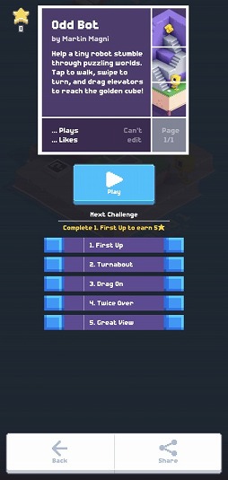 画像ギャラリー No.005のサムネイル画像 / シンプルなミニゲーム集「Fancade」を紹介する「(ほぼ)日刊スマホゲーム通信」第2330回