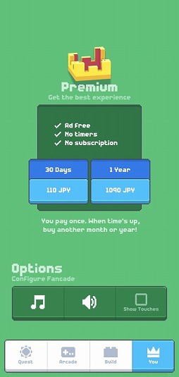 画像ギャラリー No.006のサムネイル画像 / シンプルなミニゲーム集「Fancade」を紹介する「(ほぼ)日刊スマホゲーム通信」第2330回