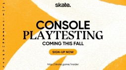 画像ギャラリー No.001のサムネイル画像 / EAのスケートボードゲーム「skate.」で,今秋コンシューマ版のテストを実施