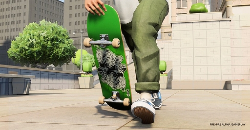 画像ギャラリー No.002のサムネイル画像 / スケボーシムシリーズで15年ぶりの新作「skate.」,新たなクローズドプレイテストの参加受付を開始