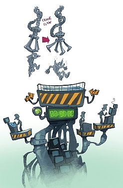 画像ギャラリー No.004のサムネイル画像 / 「クラッシュ・バンディクー4 とんでもマルチバース」のコンセプトアートが公開