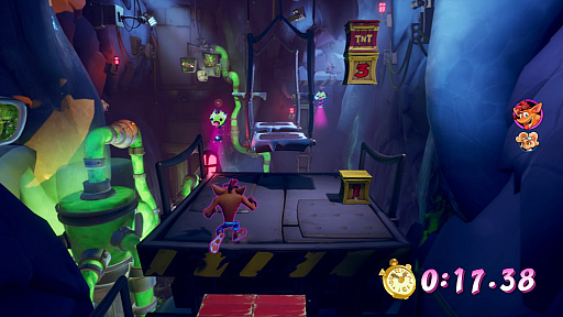 画像ギャラリー No.017のサムネイル画像 / 「クラッシュ・バンディクー4 とんでもマルチバース」インプレッション。正統派ジャンプアクションの完全新作が登場!