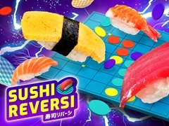 Switch用パズルゲーム「SUSHI REVERSI〜寿司リバーシ〜」が7月発売へ。寿司を題材にしたリアルタイムリバーシ