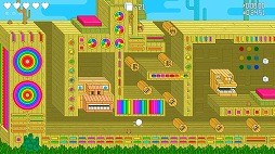 画像ギャラリー No.002のサムネイル画像 / サイケデリック2Dアクション「Spinch」のSwitch版が配信スタート。リリースから1週間は記念セールで10%オフに