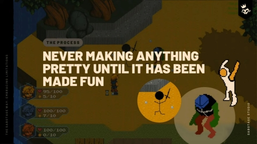 画像ギャラリー No.005のサムネイル画像 / レトロ調ゲームの開発を成功させる五つの心得とは? BitSummit Driftのセッション「The Sabotage Way:レトロスタイルゲームの開発」レポート