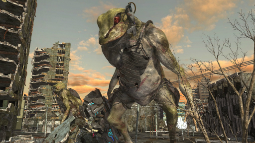 画像ギャラリー No.011のサムネイル画像 / 「地球防衛軍6」のCMに,お笑いコンビ バイきんぐが登場! 実は20年前から“地球防衛軍”だった2人への合同インタビューをお届け