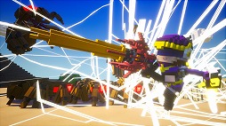 画像ギャラリー No.004のサムネイル画像 / 「デジボク地球防衛軍」のストーリーやレジェンド隊員,登場する敵の情報が公開。バラバラに砕けた地球の欠片を飛び回り,人々を助け出そう