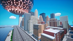 画像ギャラリー No.010のサムネイル画像 / 「デジボク地球防衛軍」のストーリーやレジェンド隊員,登場する敵の情報が公開。バラバラに砕けた地球の欠片を飛び回り,人々を助け出そう