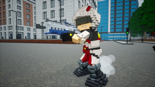 画像ギャラリー No.015のサムネイル画像 / 「デジボク地球防衛軍」のストーリーやレジェンド隊員,登場する敵の情報が公開。バラバラに砕けた地球の欠片を飛び回り,人々を助け出そう