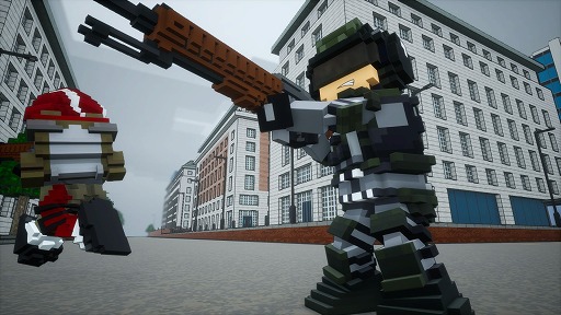 画像ギャラリー No.019のサムネイル画像 / 「デジボク地球防衛軍」のストーリーやレジェンド隊員,登場する敵の情報が公開。バラバラに砕けた地球の欠片を飛び回り,人々を助け出そう