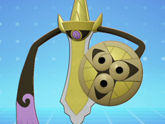 「Pokémon UNITE」のギルガルドは，相手の動きを読むことが必須のバランス型ポケモン