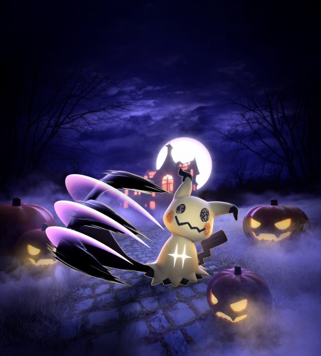 画像集 No.008のサムネイル画像 / 「Pokemon UNITE」ばけのかわポケモン「ミミッキュ」10月19日に参戦。ハロウィンイベントも同時開催