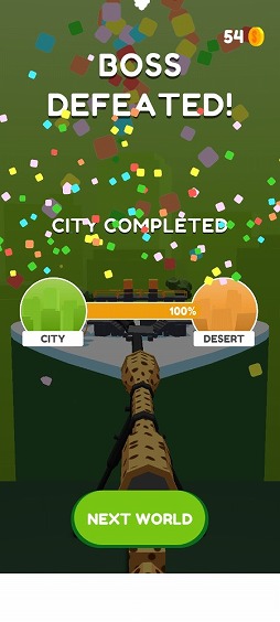 画像ギャラリー No.010のサムネイル画像 / 狙いを定めてターゲットを仕留めよう。アクションゲーム「スーパースナイパー」を紹介する「(ほぼ)日刊スマホゲーム通信」第2235回