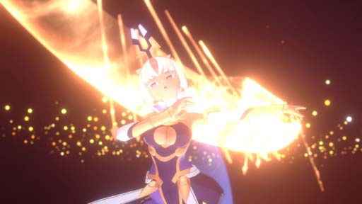 画像ギャラリー No.002のサムネイル画像 / 「蒼き雷霆 ガンヴォルト 鎖環」,ATEMS編挿入歌「星天の讃歌」MVが公開中