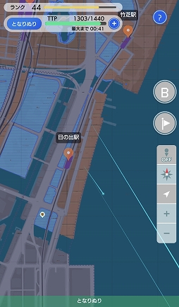 画像ギャラリー No.012のサムネイル画像 / 「テクテクライフ」CBTレポート。あの後継タイトルがついに再始動,地図を塗る楽しさに特化した内容をチェック