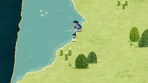 画像ギャラリー No.002のサムネイル画像 / PS4/Switch/PC用ソフト「Carto」が本日配信。地図の欠片を組み替えると地形そのものが変化するパズルアドベンチャー