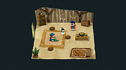 画像ギャラリー No.004のサムネイル画像 / PS4/Switch/PC用ソフト「Carto」が本日配信。地図の欠片を組み替えると地形そのものが変化するパズルアドベンチャー