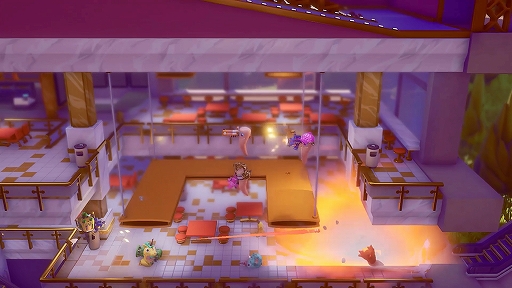 画像ギャラリー No.002のサムネイル画像 / 最大32人のクロスプレイに対応するバトルロイヤルアクション「Worms Rumble」がアナウンス。あのミミズゲームがリアルタイム制を導入