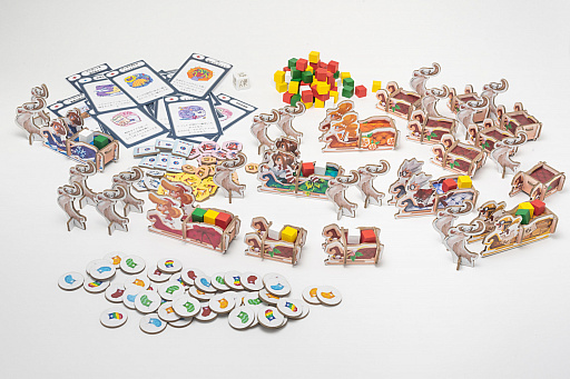 画像ギャラリー No.002のサムネイル画像 / 新作ボードゲーム「サンタキッズ」のクラウドファンディングがスタート