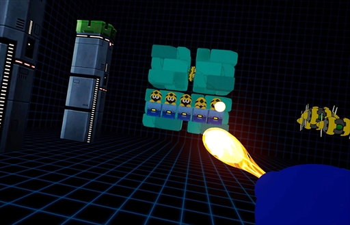 画像ギャラリー No.005のサムネイル画像 / 「ロックマンVR 狙われたバーチャルワールド!!」が7月18日に稼働開始。「ロックマン11」の世界観を落とし込んだVRシューティングゲーム