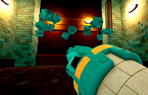 画像ギャラリー No.012のサムネイル画像 / 「ロックマンVR 狙われたバーチャルワールド!!」が7月18日に稼働開始。「ロックマン11」の世界観を落とし込んだVRシューティングゲーム