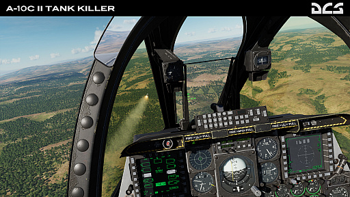 画像ギャラリー No.004のサムネイル画像 / DCS World向けのアドオン機体「DCS: A-10C II Tank Killer」が,Eagle Dynamics公式サイトとSteamでリリース