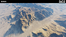 画像集#006のサムネイル/「DCS World」，クフィル戦闘機に続いて，シナイ半島をテーマにした新マップ“DCS: Sinai”の制作を発表