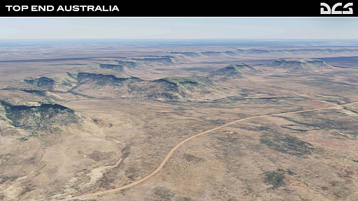 画像集#002のサムネイル/「DCS World」，広大なオーストラリア大陸をモデルにした新マップ“DCS: Top End Australia”を発表