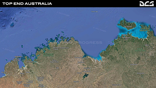 画像集#005のサムネイル/「DCS World」，広大なオーストラリア大陸をモデルにした新マップ“DCS: Top End Australia”を発表