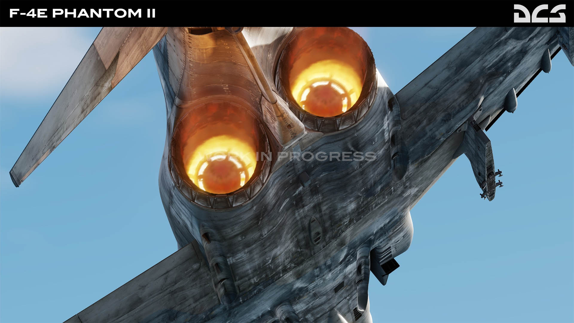 「DCS World」,待望の「DCS: F-4E Phantom II」が完成に近づくと発表。アーリーアクセス版の公開はまもなく