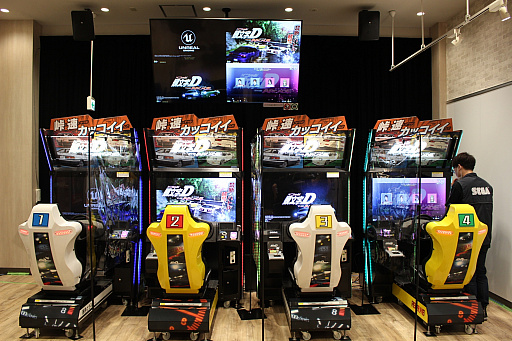 頭文字d The Arcade の体験会レポート 注目の店内4人対戦モードは一瞬たりとも気が抜けない