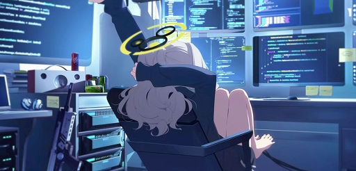 画像ギャラリー No.020のサムネイル画像 / Yostarの新作「ブルーアーカイブ」先行プレイレポート。表情がコロコロ変わる生徒や,物語を読ませる環境作りのこだわりが光る一作