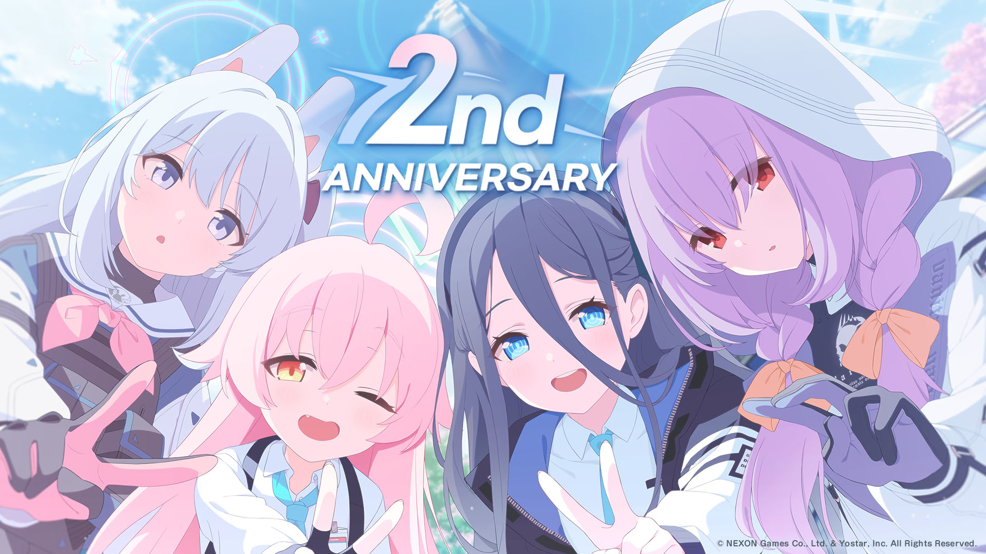 ブルーアーカイブ 2周年記念 B2タペストリー | bumblebeebight.ca