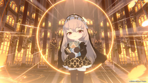 画像ギャラリー No.005のサムネイル画像 / 「ブルアカ」,イベント“どたばたシスターと古書館の魔術師”を開催。★3「サクラコ」のピックアップ募集も