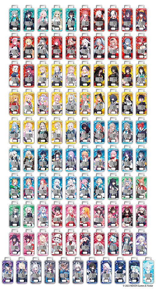 画像ギャラリー No.002のサムネイル画像 / タニタ×「ブルーアーカイブ」コラボ第2弾は歩数計。101人のキャラクターからデザインを選べる3Dセンサー搭載歩数計の予約受付が開始