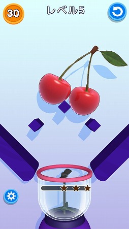 画像ギャラリー No.004のサムネイル画像 / フルーツを自由にカットしよう。パズルゲーム「グッドスライス」を紹介する「(ほぼ)日刊スマホゲーム通信」第2352回