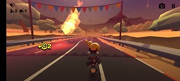 画像ギャラリー No.004のサムネイル画像 / バイクで疾走しながら敵とバトル。レースゲーム「Hellrider 3」を紹介する「（ほぼ）日刊スマホゲーム通信」第2353回