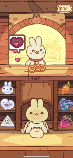 画像ギャラリー No.008のサムネイル画像 / ようこそ魔法のパティスリーへ! スマホ向けシミュレーション「バニーバンズ」を紹介する「(ほぼ)日刊スマホゲーム通信」第2355回