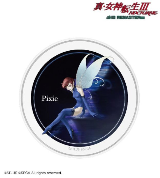 画像ギャラリー No.003のサムネイル画像 / 「真・女神転生III NOCTURNE HD REMASTER」複製原画,ピクシー サークル型Qi対応充電器がAMNIBUSから登場