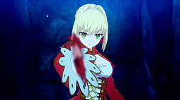 画像ギャラリー No.003のサムネイル画像 / 「Fate/EXTRA Record」，第1弾キャラクターPV「セイバー」を公開。小柄な体躯からは想像もつかない卓越した剣技を持つ剣士