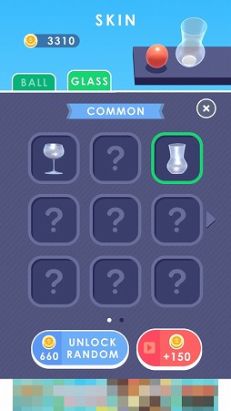 画像ギャラリー No.009のサムネイル画像 / グラスを目指してボールを投げよう。「Pong Toss 3D」を紹介する「(ほぼ)日刊スマホゲーム通信」第2358回